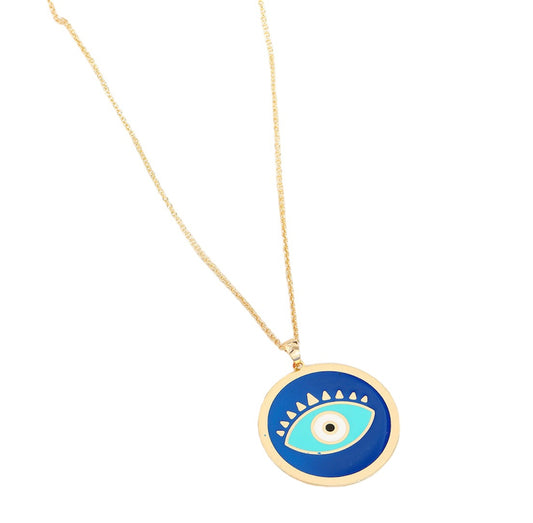 Evil Eye Pendant Necklace For Protection